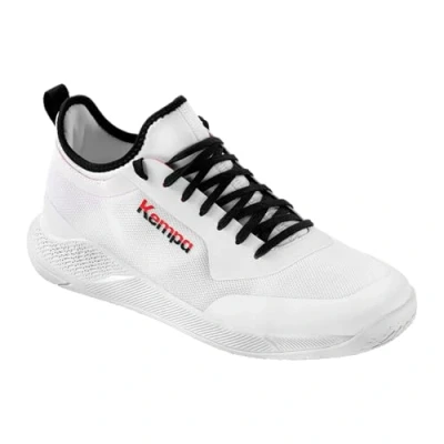 Image de Kempa Kourtfly Jr Chaussures de Handball, weiß/Rot/Schwarz, 37 EU