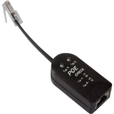 Image de TESTEUR CABLU RETEA LOGILINK, pt. présente PoE, « WZ0028 » (Timbre vert 0,8 lei)