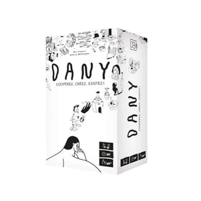 Image de Blackrock Games Dany Jeu de société d&#039;ambiance dès 14 Ans Communication et rôles Secret déduction Bluff 3 à 8 Joueurs idéal en Groupe Entre Amis Grrre