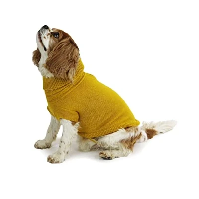 Image de Ancol Muddy Paws Pull torsadé pour Chien Jaune Moutarde 50 cm 0,2 kg