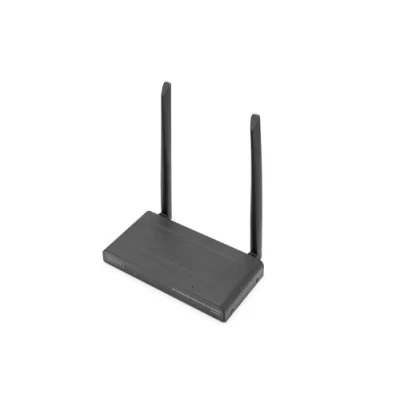 Image de DIGITUS DS 55329 Extender KVM HDMI sans Fil/HDMI Splitter (1:4) UHD 4K/30 Hz 150 m de portée Unité réceptrice pour 55328 Loop Out, IR Infrarouge 2.0 &amp; HDCP 2.2