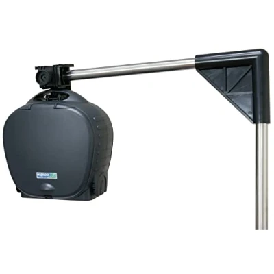 Image de HOZELOCK Distributeur Automatique de Nourriture pour Poisson sur Pic : Bassin, Fonctionne Pile, Capacité 800 mL, Facile d&#039;Installation avec son [3958 0000]