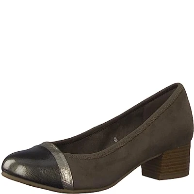 Image de Jana Femme 8 22366 41 Escarpins, Taupe, 38 EU Large