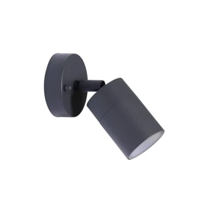 Image de Prios projecteur mural extérieur Tulimar, hauteur 15 cm, mobile, aluminium
