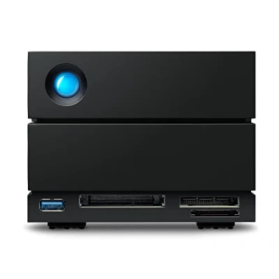 Image de LaCie 2big Dock, 48 to, Disque Dur externe HDD Ports Thunderbolt 4 compatibles USB 4, récupération des données (STLG48000400)
