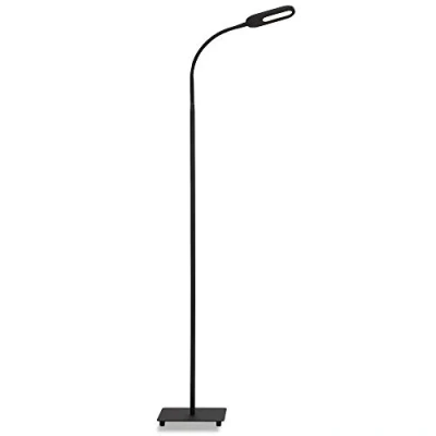 Image de Briloner Leuchten 1297 015 LED, lampadaire à Gradation, régulateur de température Couleur, 8 Watt, 600 Lumen, Noir, W