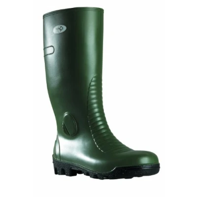 Image de Botte de securite Soul Rebel Bronze 1 S5 Vert Jade Semelle Noire Made in France Pointure 43