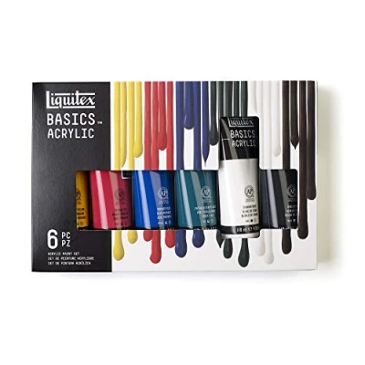 Image de Liquitex Basics Acrylique Set 6X118ml Row