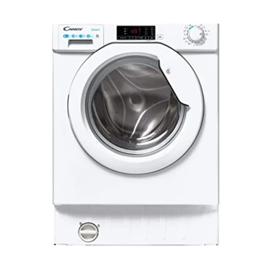 Image de Lave linge sechant encastrable 485D1E/1 S CANDY Capacité 8+5 Kg Essorage 1400 trs/min Départ différé 24h
