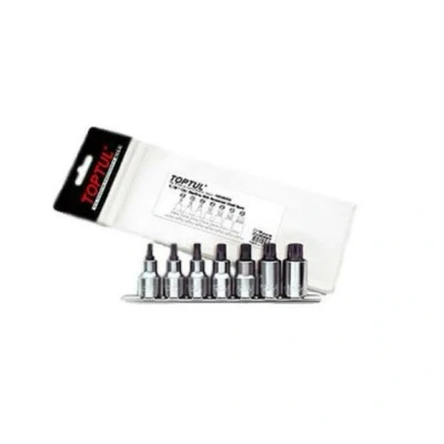 Image de Jeu de douilles XZN TOPTUL 1/2 zoll 7 pièce (M5, M6, M8, M10, M12, M14, M16)