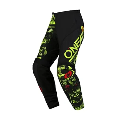 Image de O&#039;NEAL Element Attack Pantalon Noir/Jaune Fluo 28/44