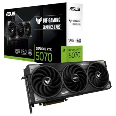 Image de ASUS TUF Gaming NVIDIA GeForce RTX 5070 12 Go GDDR7 Neuf