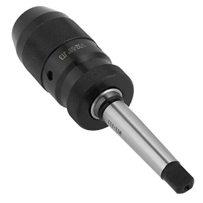 Image de mandrin auto serrant sans clé perceuse et arbre freinage avec conique MT3 B18 / tige MT2 JT3, à fermeture rapide de 1 16 mm (MT2 JT3)