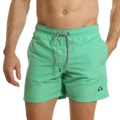 Image de Ript Performance Hommes Essentials Short de Bain à séchage Rapide avec Protection Solaire UV 50, Aqua, 2XL