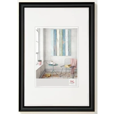 Image de walther design Cadre photo noir 30 x 40 cm plastique Trendstyle KP040B