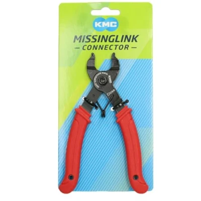 Image de KMC Connecteur de Liaison manquant Pince à chaîne Mixte, Rouge, Taille Universelle