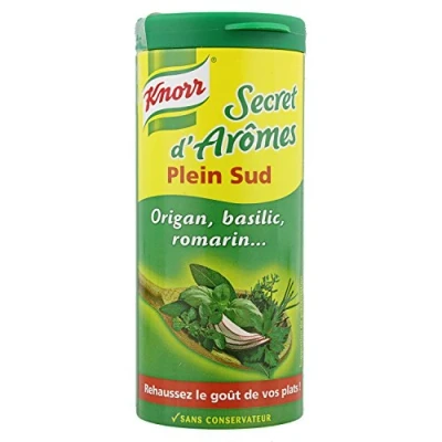 Image de Knorr Secret d&#039;Arômes Plein Sud 60 g Lot de 4