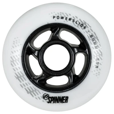 Image de Powerslide Roue Roller en Ligne Spinner 84mm/85a, White, 4 Pack