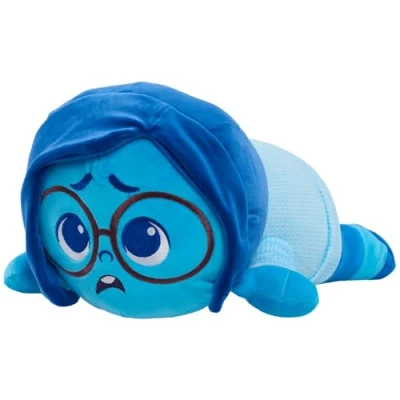 Image de Just Play Disney and Pixar Inside Out 2 It’s Okay to Feel… Sadness Comfort Plush, Kids Toys for Ages 3 Up by