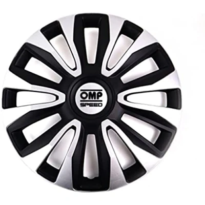 Image de OMP SPEED 4 ENJOLIVEURS MAGNUM NOIR/ARGENT 13 POUCES