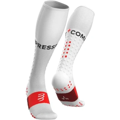 Image de COMPRESSPORT Chaussettes de Compression Full Socks Run Soutien des Muscles Running et Triathlon Pour Entraînement Compétition Ultra légère
