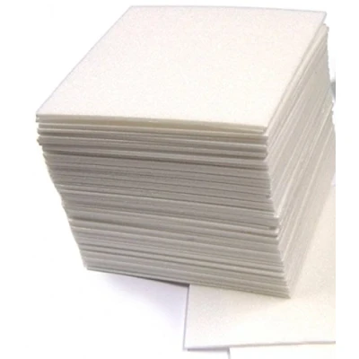 Image de LexSel Safe Print Lino Block Printing Tiles Polystyrene Sheets for 16.5 x 16.5cm Pack of 50 with Hints &amp; Tips Guide