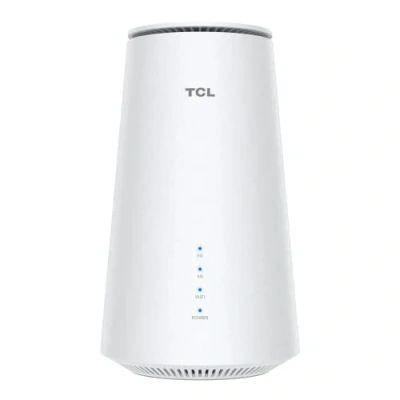Image de TCL LinkHub HH515V Home Station Router 5G Ultra Fast, Dual Band, Gigabit, NFC, Support Carte SIM, Standard 3CA, WiFi 6, Hotspot jusqu&#039;à 256 utilisateurs, antennes intégrées, Blanc