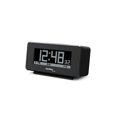 Image de Technoline WT295 Réveil Radio avec écran négatif et Positif Noir Mat 120 x 57 45 mm