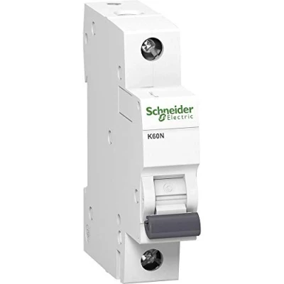 Image de Schneider A9K02132 Disjoncteur électrique K60N 1P, 32A, C Charakteristik, 6kA, Blanc