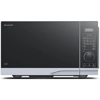 Image de Sharp YC PG254AE S four Micro ondes 25 litres + Grill, Noir commandes semi numériques