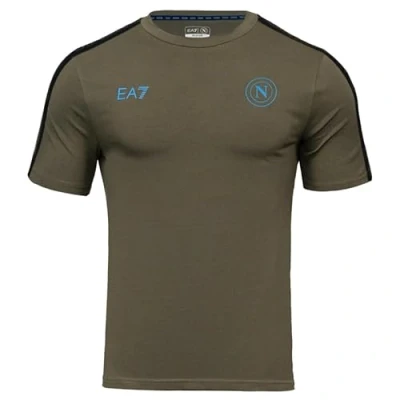 Image de SSC NAPOLI Maglia Rappresentanza Ea7 T Shirt, Vert, M L Mixte