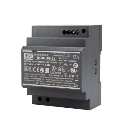 Image de Alimentation Rail DIN Mean Well HDR 100 24 V/DC 3.83 A 92 W 1 x
