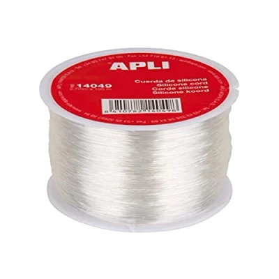 Image de Apli 14049 Bobine de Fil sillicone 0,7 mm x 100 m