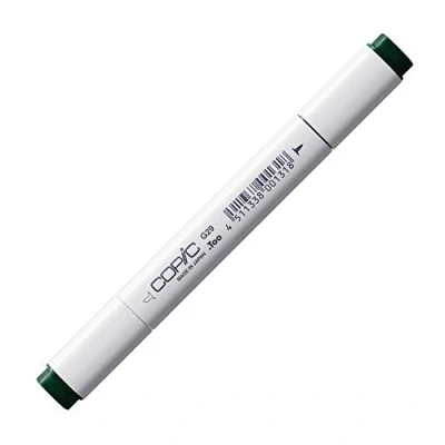 Image de COPIC Classic G29, Pine Tree Green, marqueur Twin avec Une Pointe Moyenne et Fine