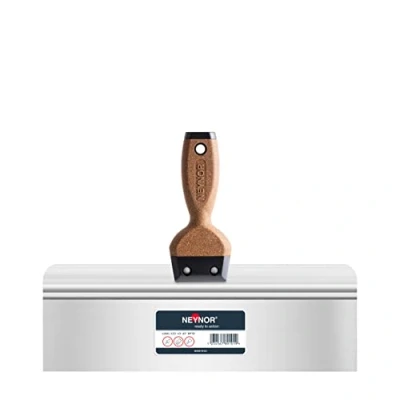 Image de NEYNOR® Couteau à Enduire 150 mm Pro Joint en Acier Inoxydable Spatule Lame large Poignée Profilée Anticorrosion Made in EU