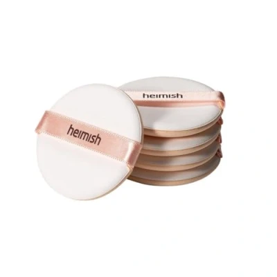 Image de heimish Artless Rubycell Puff Lot de 5 éponges douces pour fond teint, design incliné, maquillage impeccable, utilisation humide et sèche