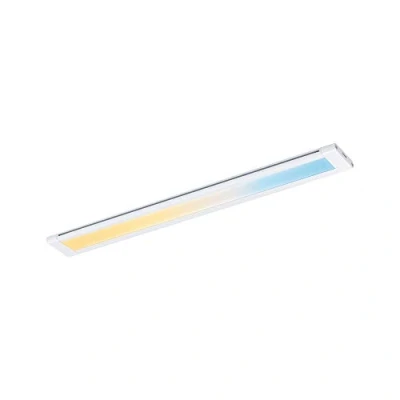 Image de Paulmann 99962 éclairage de meubles LED Clever Connect Spot Border Tunable 12V carré incl. 1x5W gradable Blanc dépoli plastique 2700 6500K, Matière, 5 W, White matt 300mm