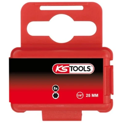 Image de KS TOOLS 918.3406 Bit pour tournevis 6,3 (1/4&quot;) Acier d&#039;outil