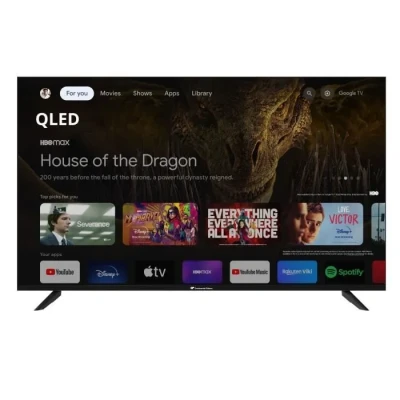 Image de TV LED CONTINENTAL EDISON CELED55SQLDV24B6 55&#039;&#039; (139 cm) QLED UHD 4K 3840x2160 SMART GOOGLE 4xHDMI 2xUSB Neuf