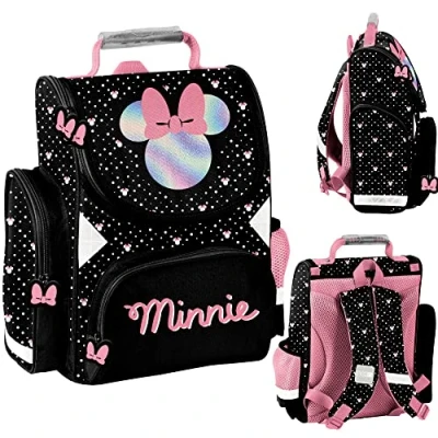 Image de PASO DM23MM 565, Sac à dos scolaire Minnie, Multicolor