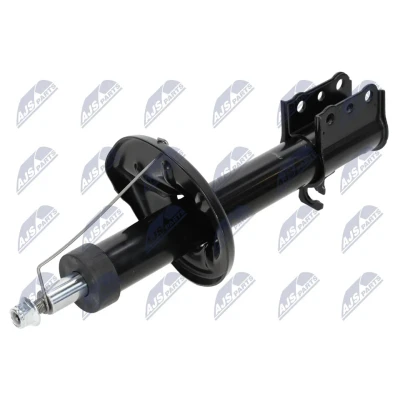Image de NTY A MZ 036 Amortisseur Essieu arrière gauche Pression de gaz Système bitube Jambe suspension Goujon en haut, Collier bas