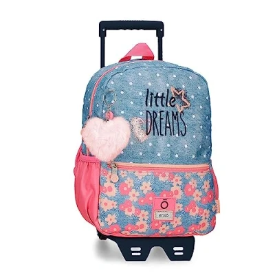 Image de Enso Little Dreams Sac à dos avec trolley Rose 25x32x12 cms Polyester 9,6L...