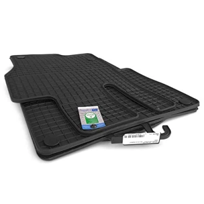 Image de kh Teile Lot de 4 tapis sol en caoutchouc ML W166, GL GLS GLE X166 Toutes saisons Qualité d&#039;origine
