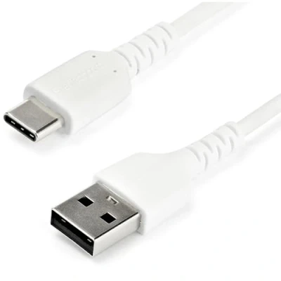 Image de Câble USB C vers 2.0 de 2m Haute qualité Cordon Type A Compatible Thunderbolt 3 M/M Blanc (RUSB2AC2MW)