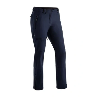 Image de Maier Sports Adakit W Pantalon de randonnée d&#039;hiver pour Femme avec intérieur en Polaire, Softshell Respirant et Chaud