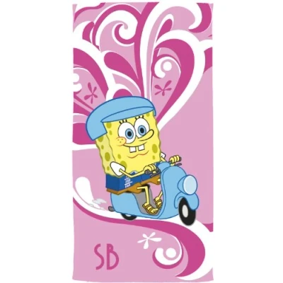 Image de Bob l&#039;Eponge 5414629121162 Drap de Plage 70 x 140 cm