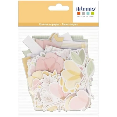 Image de Die Cut Artemio On my way 72 pcs
