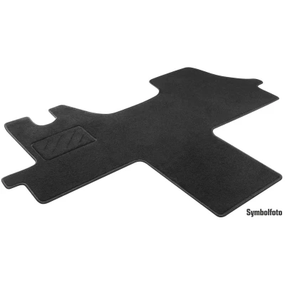 Image de WALSER 80266 Ensemble de tapis sol Textile avant 1 noir Sur mesure RENAULT: MASTER 3 Kasten, Bus