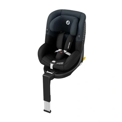 Image de Maxi Cosi Mica 360 S, Siège auto bébé i Size, De 3 mois à 4 ans (61105 cm), isofix pivotant, Rotation FlexiSpin, 5 inclinaisons, Protection G CELL, Harnais Easy in, Tonal Black