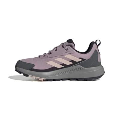 Image de adidas Femme Terrex Anylander Rain.RDY Hiking Shoes Chaussures de randonnée, preloved Fig/Putty Mauve/Aurora Black, 44 EU